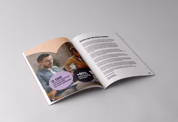 Emino blikt terug op 2025: individueel maatwerk, gespecialiseerde jobcoaching, Rentree en meer. Lees de belangrijkste cijfers en verhalen uit ons jaarverslag.